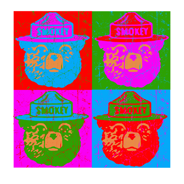 smokeybear Smokey Bear Patches - GZila Designs